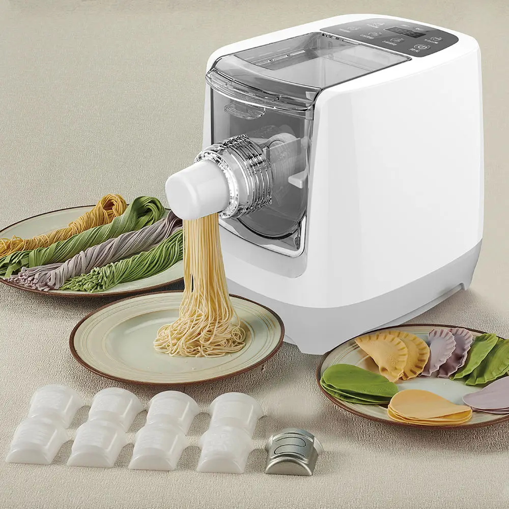 New Household Electric Ramen Macroni Making Machine Macaroni Pasta Auto Noodle Making Machine Stand Noodle Maker For Sale