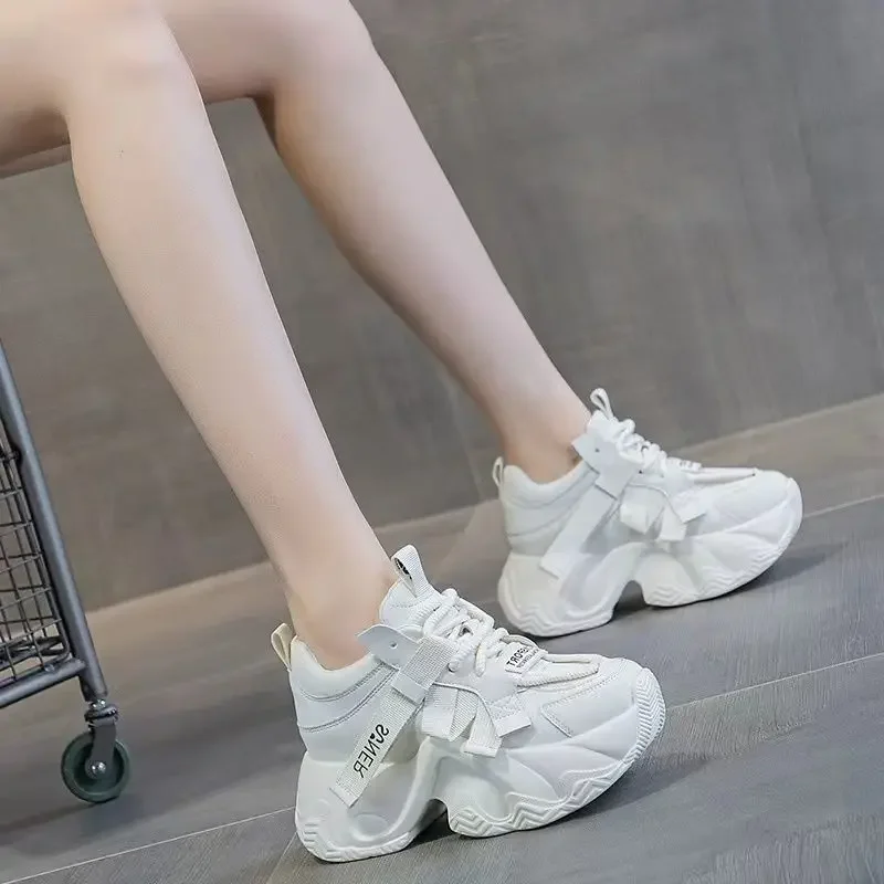 2025-spring-autumn-women-ultra-light-dad-shoes-korean-inspired-8cm-thick-sole-lightweight-versatile-sports-sneakers