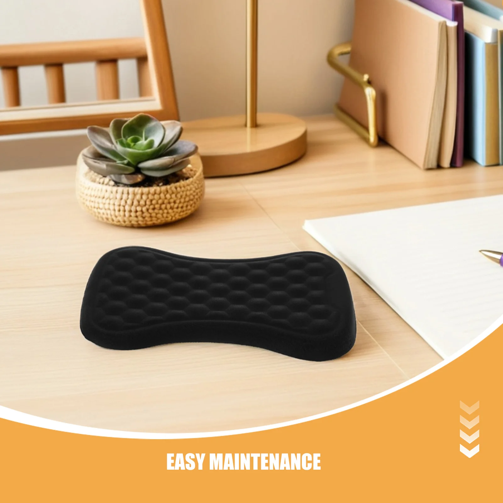 2Pcs Comfortable Wrist Cushion Support Mouse Keyboard Wrist Rest Ergonomic Office Gaming Laptop Pad Keyboard Rest