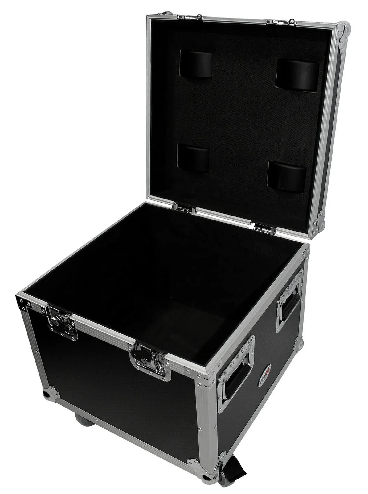 Hard Aluminum Flight Case with Wheels for Audio