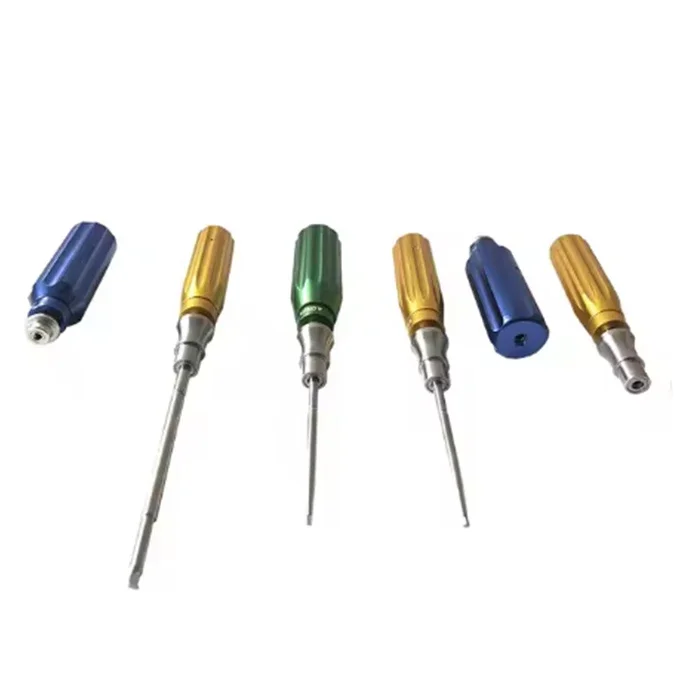 Surgical torque screwdriver, torque limiter handle for upper limbs medical screwdriver trauma