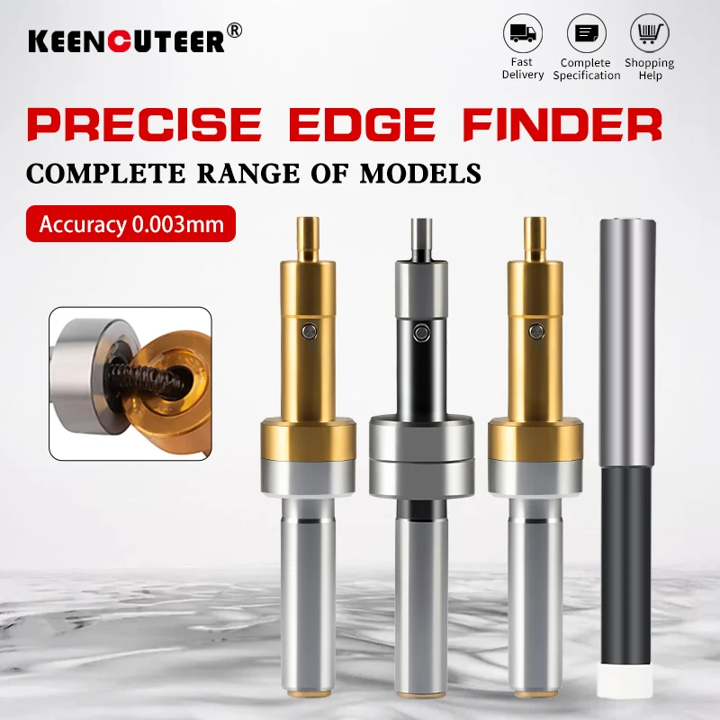 Mechanical Edge Finder 10MM  For Mill CNC Lathe Machine  Touch Point Sensor Machine Milling Tool Work quickly Measurement Tool