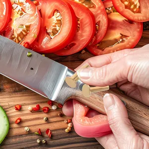 7Pairs Premium Copper Knife Handle Pins DIY Rivet Kit Precision Made for Stable Handle Attachment Kitchen Knives Cutlery Repair