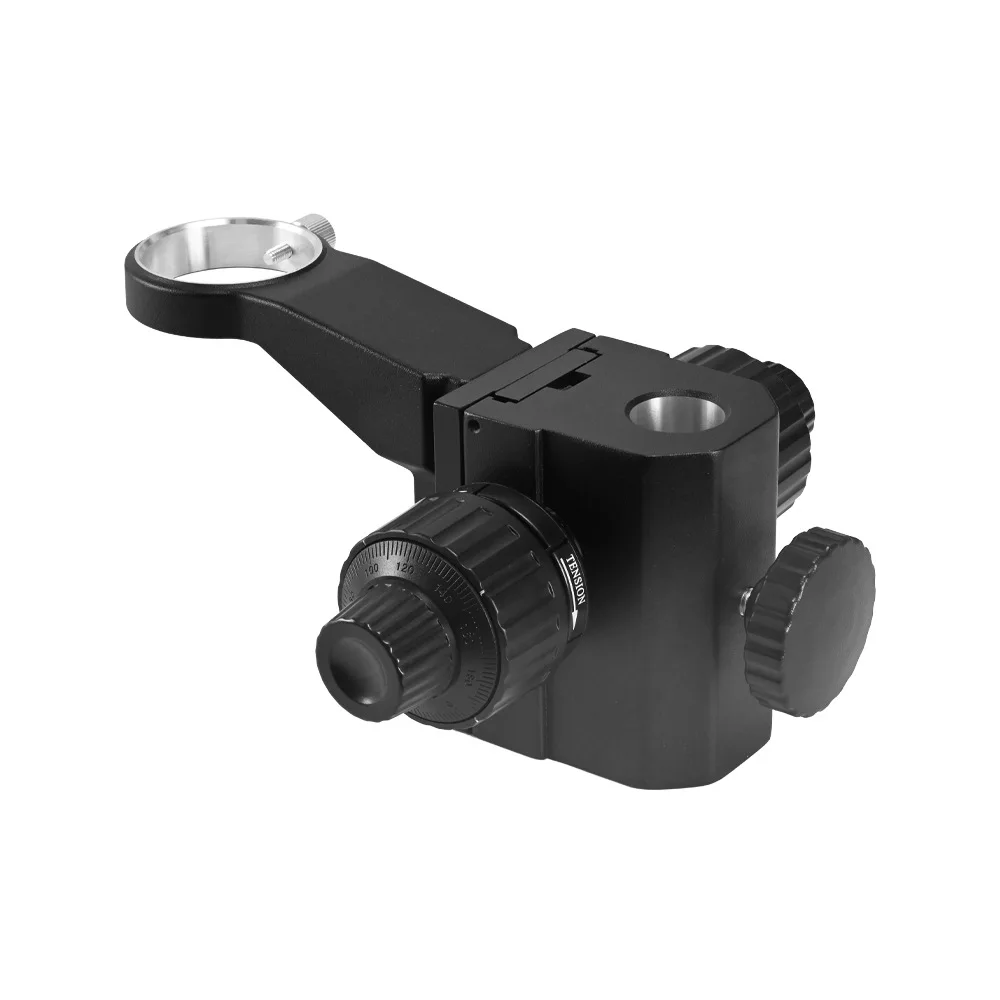 Optical microscope micro-coarse focusing bracket high-power coaxial lens 50mm precision adjustment lifting bracket stage