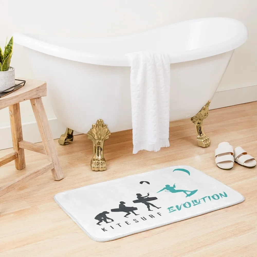 

kitesurf evolution Bath Mat Mats In The Bathroom Rug Bathroom Mat