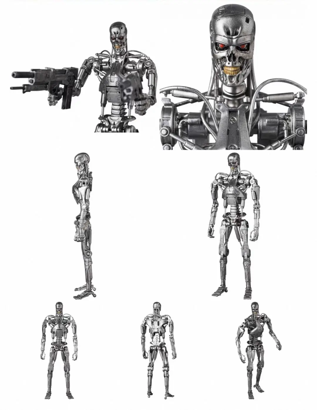 

В наличии: Коллекционная фигурка MAFEX Терминатор T800, масштаб 1/12, с подвижными суставами, подарок