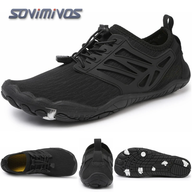 Aqua Shoes for Women Men Barefoot Water Shoes Anti-Slip Quick-Drying Outdoor Beach Upstream Wading Swimming Shoe Sneakers Unisex