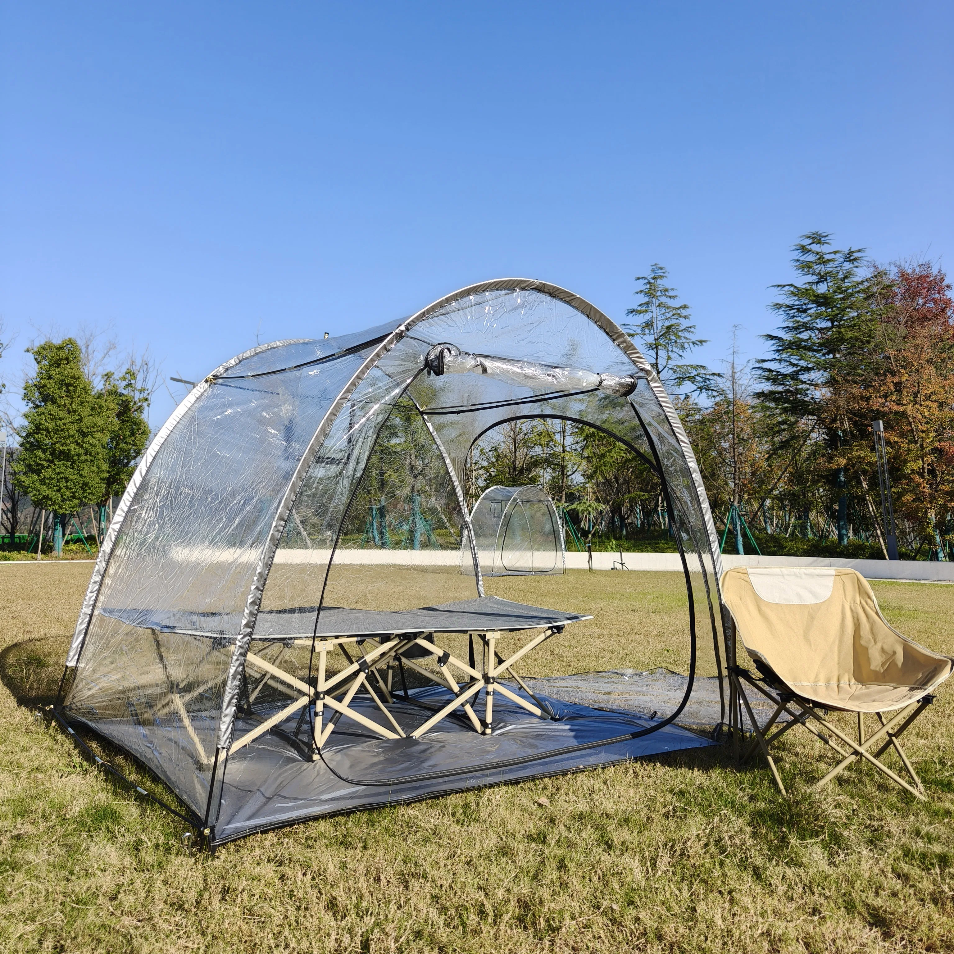 

Спортивная палатка, увеличенная прозрачная палатка-пузырь (опционально), уличный шатер, садовый купольный шатер-иглу, укрытие для кемпинга и просмотра спортивных мероприятий