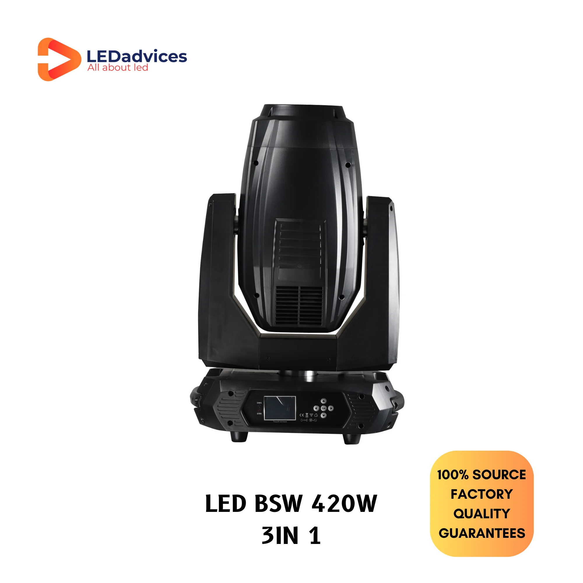 Beam LED 420W 3 in 1 Moving Head Light Led Spot Dmx For Club Dj Stage Lighting Party Disco Wedding Event beam show