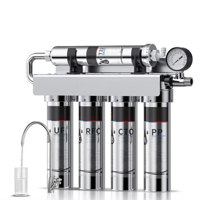 Home RO Water Purifier 50GPD 75GPD 5 Layer Reverse Osmosis Filter Machine