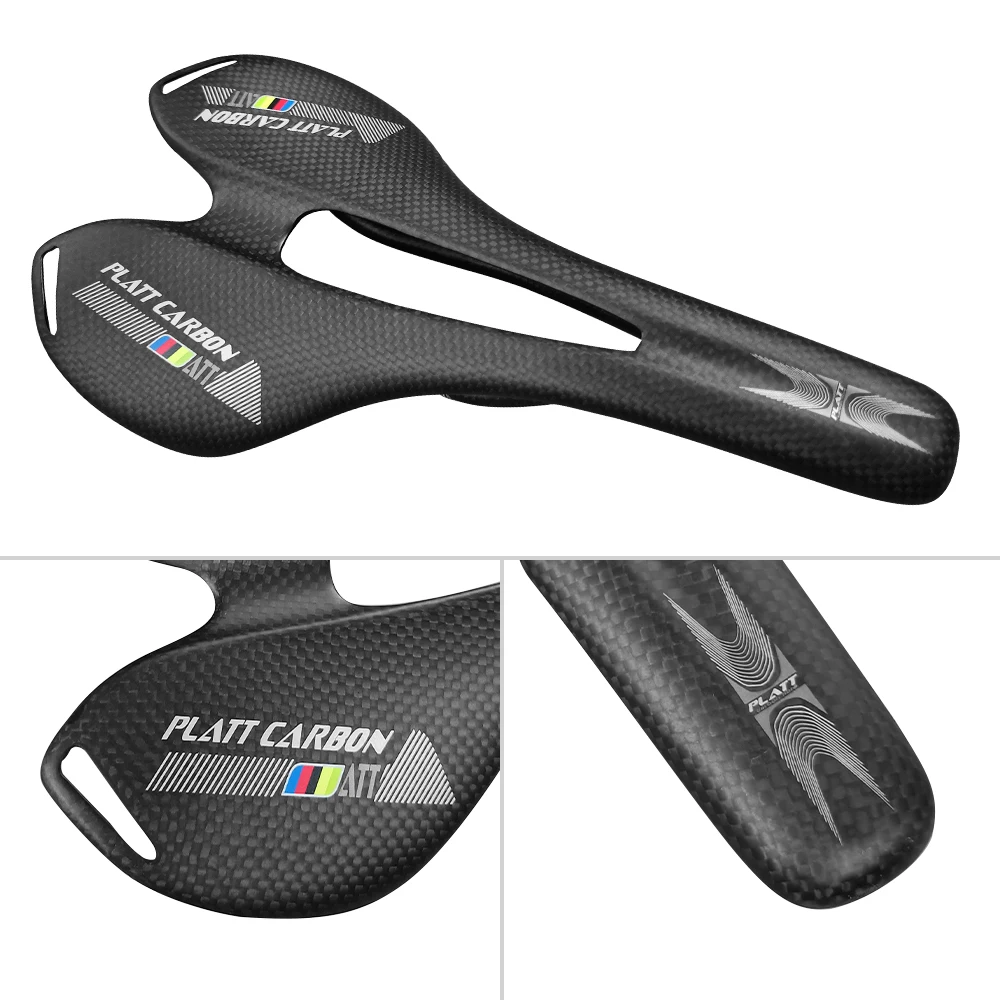 full carbon mountain bike mtb Bicycle Saddle for road Accessories 3k finish good qualit y bicycle parts 270*140mm