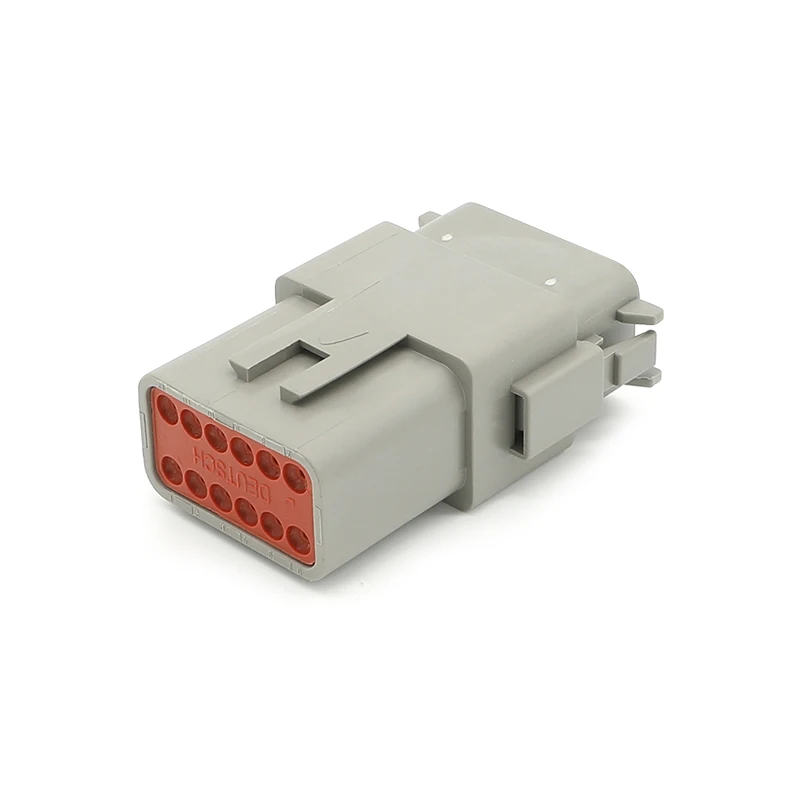 DT06-12S/DT06-12SA Deutsch wasserdichter Autostecker 12-Loch-Buchse Autoteile-Stecker Elektrokabel-Anschlüsse