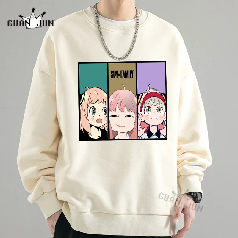 

Anime Spy X Family Anya Hoodies Kids Sweatshirt Long Sleeve Adult Clothes Spring Autumn Sportswear Boys Girls Pullovers Hoody