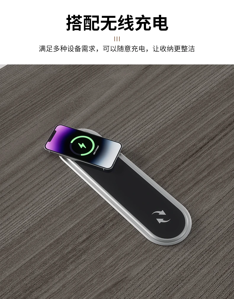 High-end office boss desk and chair combination Modern simple office manager supervisor computer