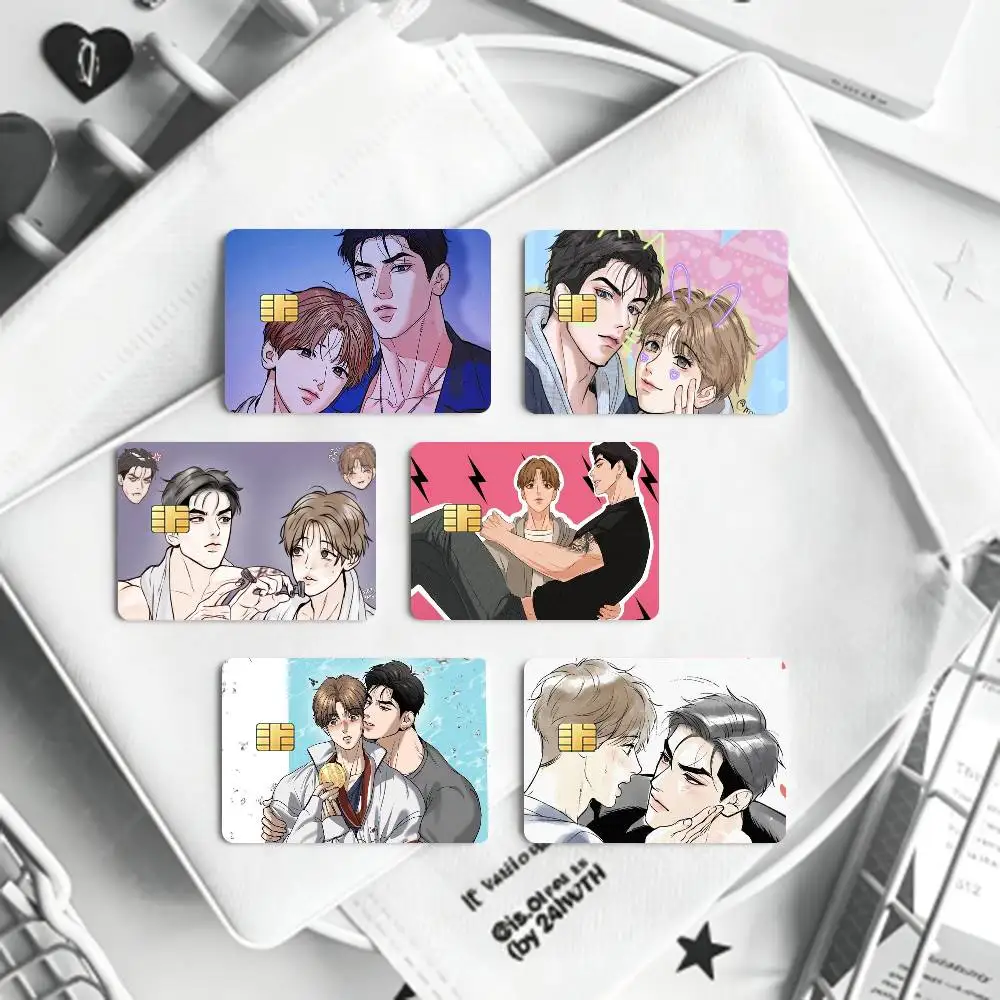 Bl M-anhwa Jinx Joo Jaekyung Kim Dan  Card HD Stickers Game Card Decal Card Matte Film Skin Small Chip Waterproof Sticker