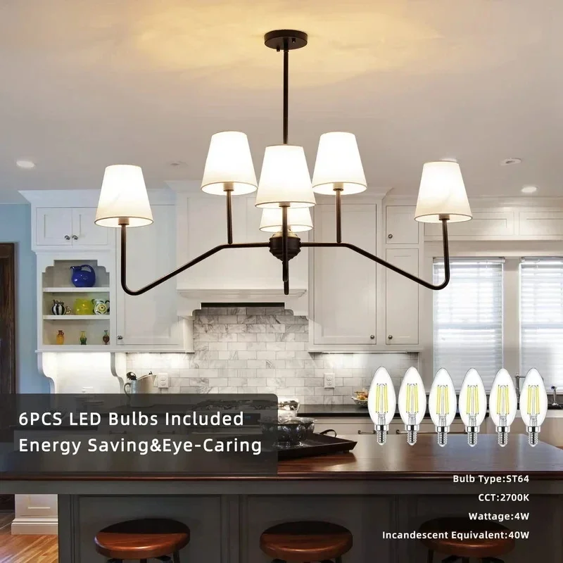 بسيطة المعيشة الأمريكية الحديد المطاوع الثريا غرفة شخصية الإبداعية النمط الصناعي الثريا الإضاءة الزخرفية السقف #4