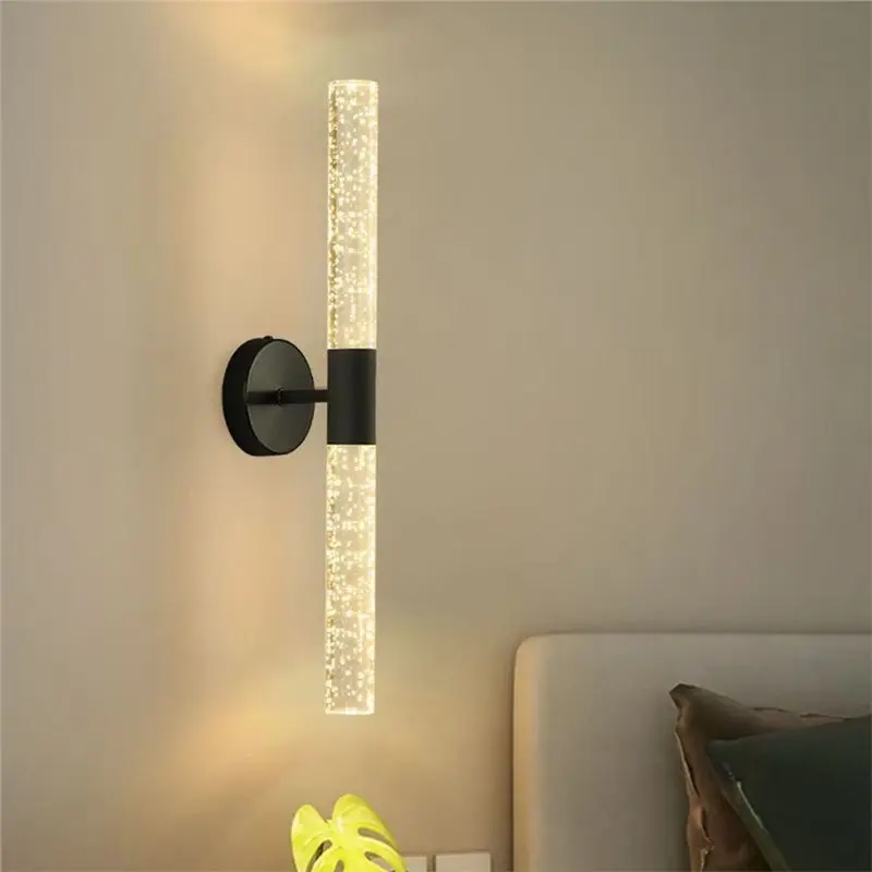YLS-Elegant LED Bubble Wall Lamp In Nordic Crystal Design For Home Decor Lighting
