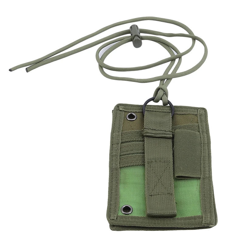 Outdoor Fashion Nylon Adjustable Removable Lanyard Vertical ID Card Credit Card Accessories Gift