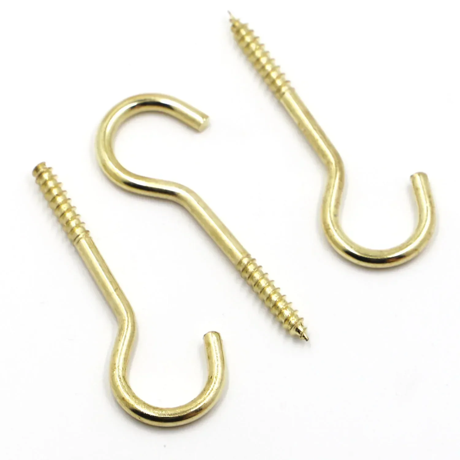 Number1 2 3 4 5 6 8 10 12 14  Hook Self Tapping Screw Question Mark Opening Sheep Eye Lamp Hook Screws