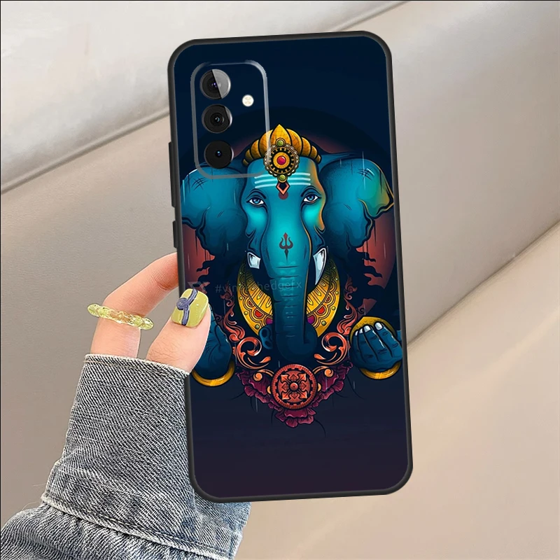 Ganesh Elephant God Funda For Samsung Galaxy A14 A34 A24 A13 A23 A33 A53 A73 A12 A22 A32 A52 A51 A71 A54 Case