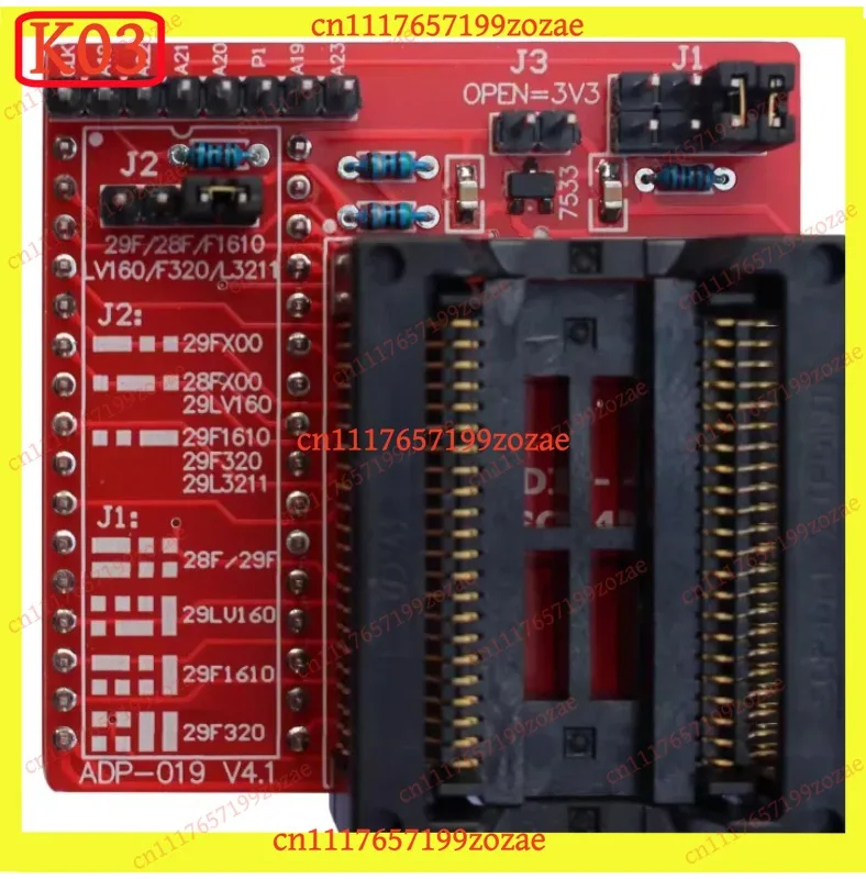 K03 Adapter A-D-P-019V4 PSOP44 V4 for GQ-4X V4 Willem Programmer Universal Compatible Version