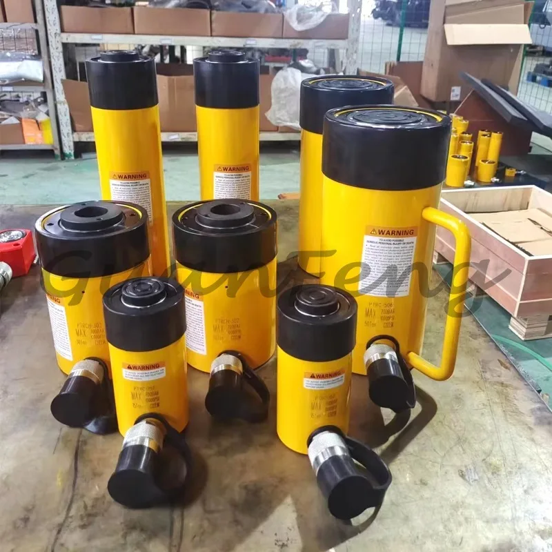 Small front-end loader hydraulic cylinder, equivalent to 5 to 95 tons 16-362mm stroke industrial jack