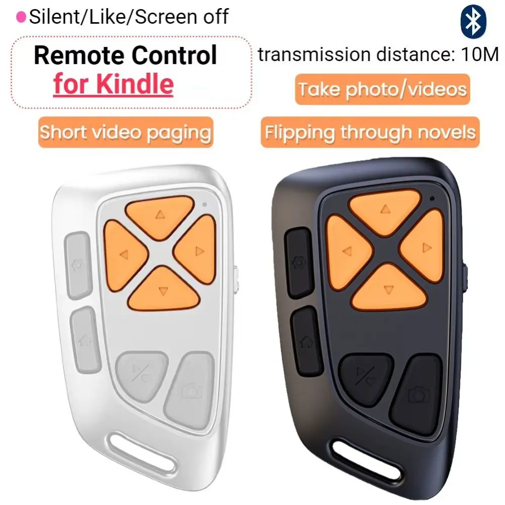 Universal Page Turning Mobile Remote Control Short Video Selfie Shutter Release APP Likes with 8 Buttons Remote Control