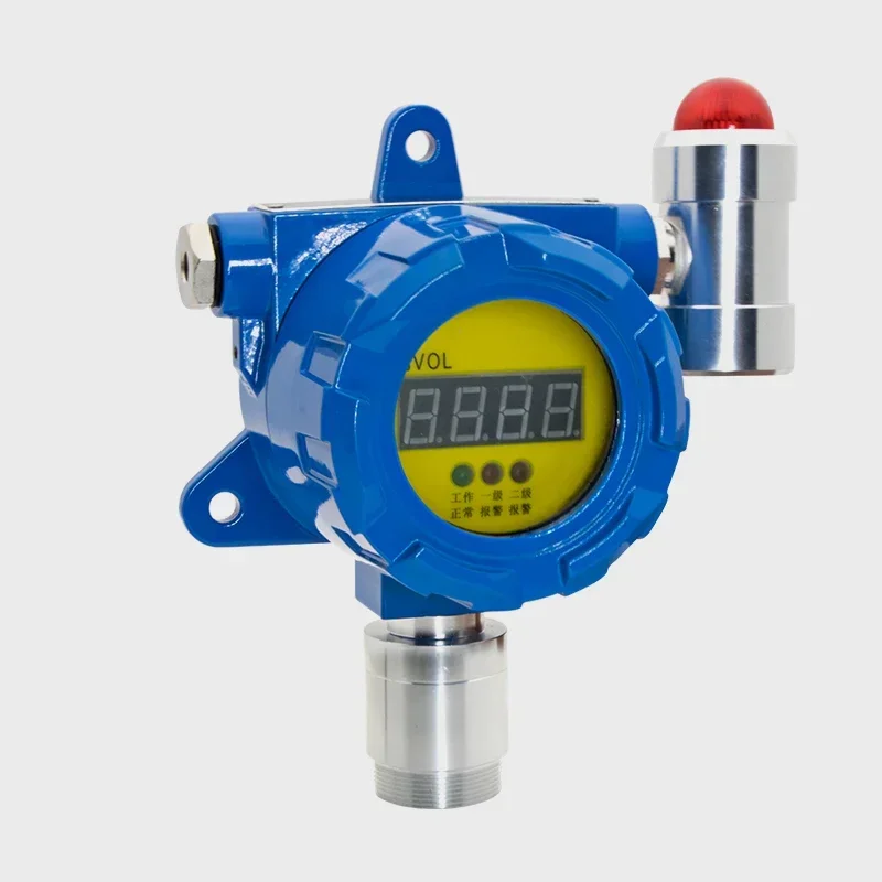 new design flammable gas analyser fixed type fixed type gas detector flammable co gas monitor