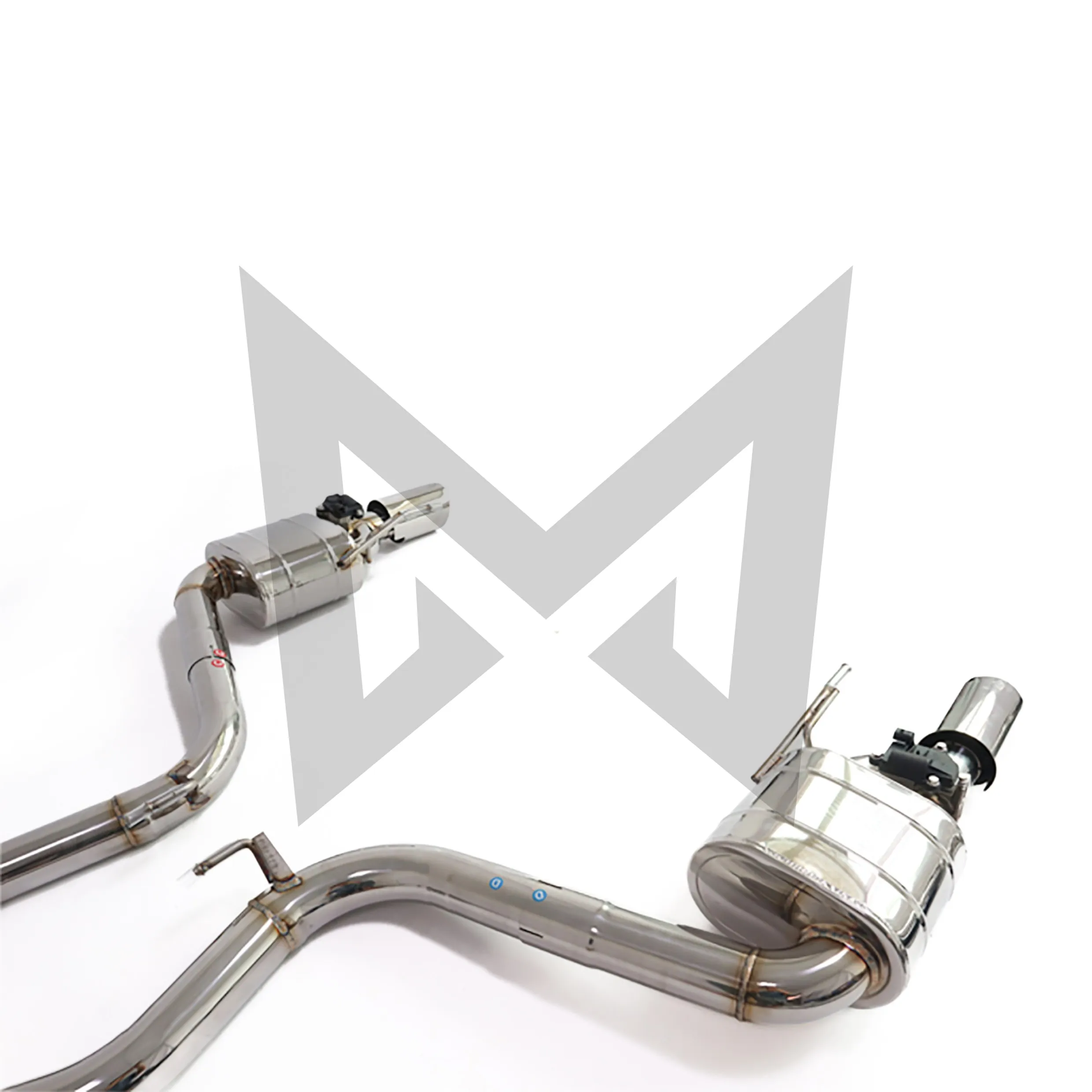 MANX ระบบไอเสียรถยนต์สําหรับ Ford Mustang GT 5.0T สแตนเลส Catback Performance ท่อไอเสียพร้อมรีโมทคอนโทรลวาล์ว