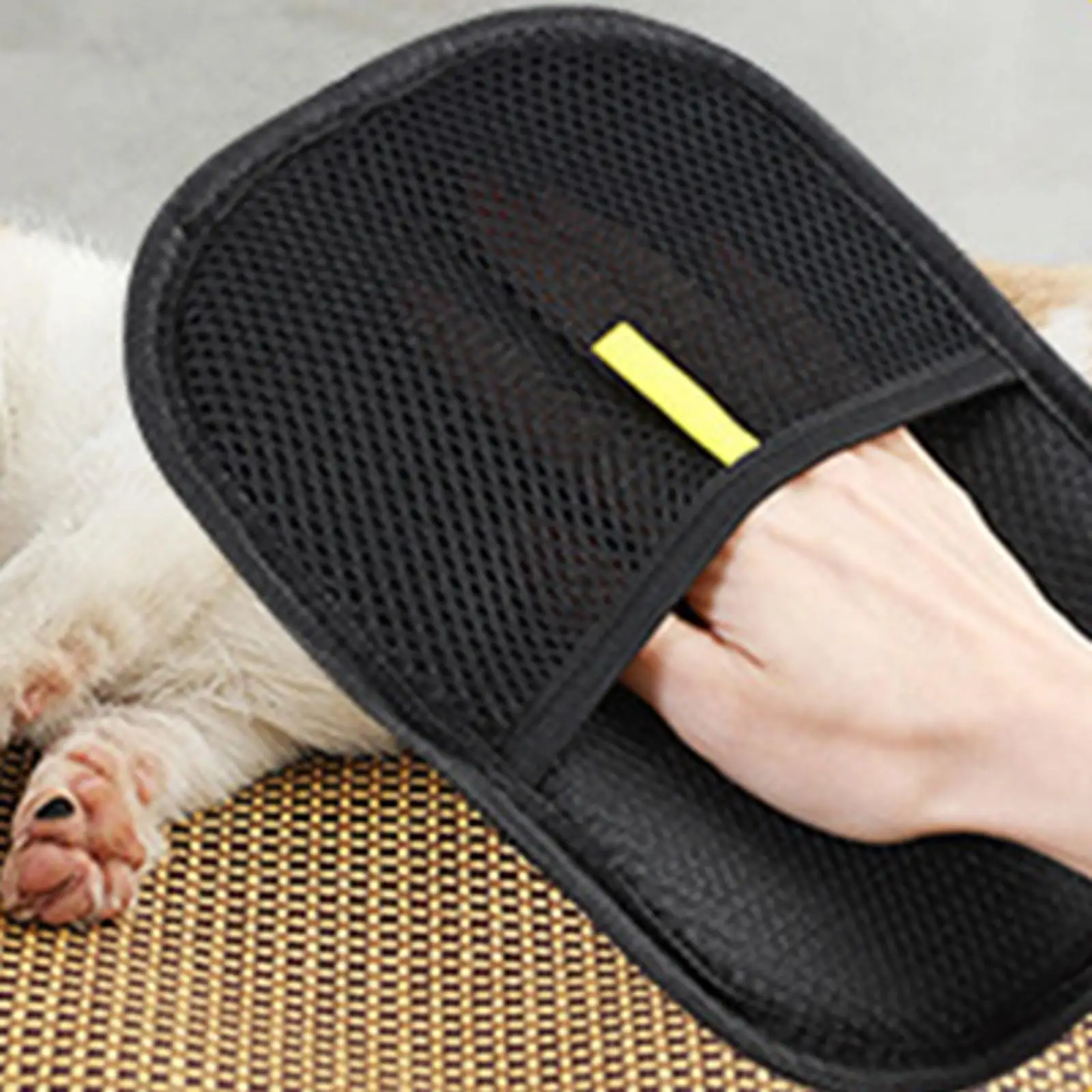 

Pet Hair Removal Glove Multipurpose Grooming Glove for Couch Carpet Clothes