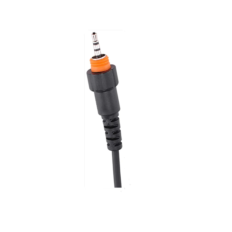 Auricular RISENKE Walkie Talkie con tubo acústico, micrófono de auriculares de 2 cables para Motorola CLP1010, CLP1040, CLP1060, HKLN4487, HKLN4603