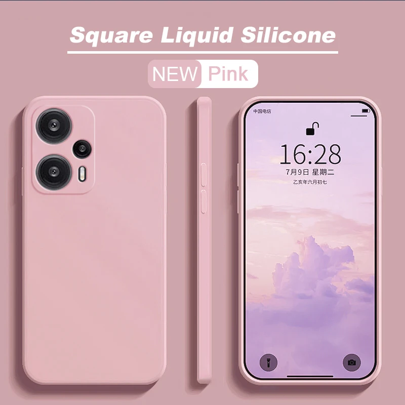 Poco F5 F5 PocoF5 Pro Hülle Original Flüssigsilikon Soft Cover für Xiaomi Poco F5 F5 PocoF5 Pro F5Pro stoßfeste Handyhüllen – Detail 10