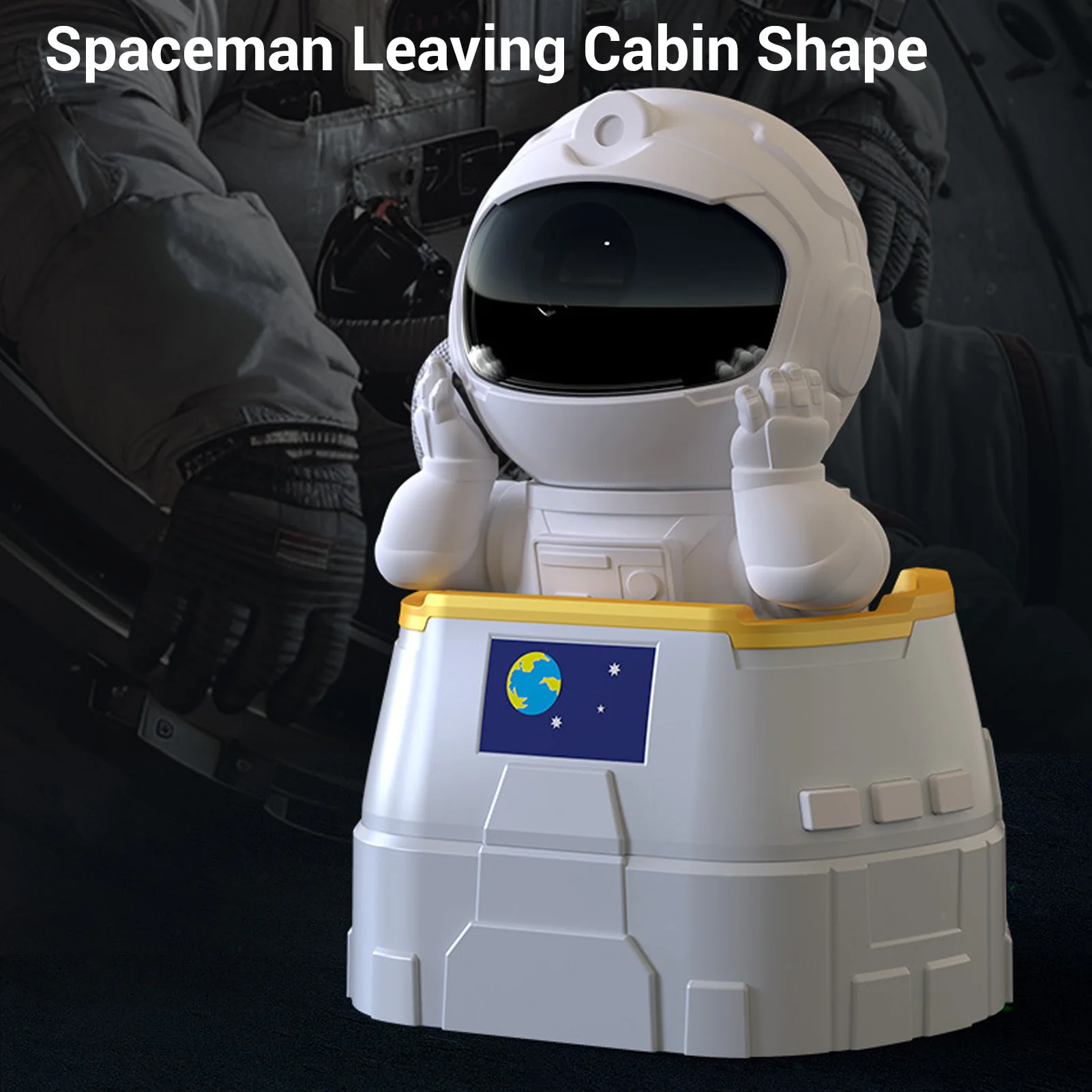 LED ستار العارض أباجورة سمّاعات بلوتوث أجواء ضوء الليل لغرفة النوم ستار العارض لغرفة النوم