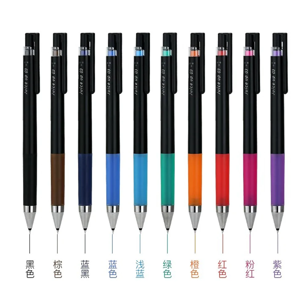 6/10pcs Japan PLOT Gel Pen Set JUICE UP 0.4mm Quick Drying Pen LJP-20S4 Smooth Writing Color Cute School Office Accessories