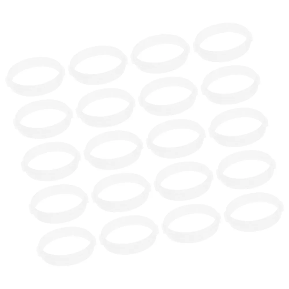 

20Pcs Hamster Tunnel Circles Durable High Density Material Easy Assembly Versatile Compatibility Small Animal Exploration Tubes