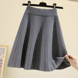 Twill High Vintage All-Match Jupes pour femmes, Court, Style coréen, Plissé, Chic, Vêtements pour femmes, A-Line Jupe, Automne, Nouveau, 2022