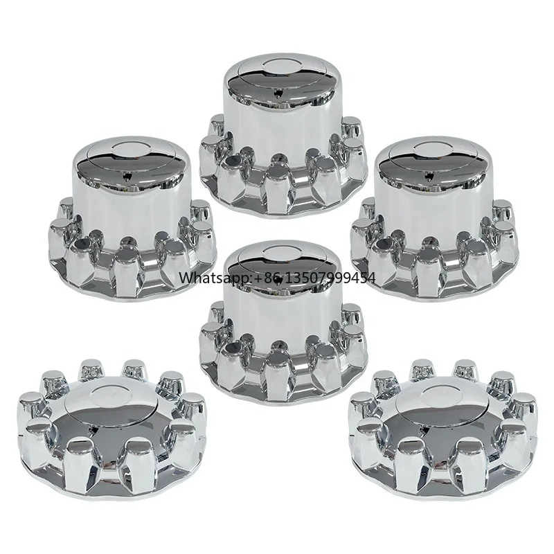 

New Arrival Front and Rear ABS Plastic One-piece Truck Wheel Hub Cover with Nut Covers