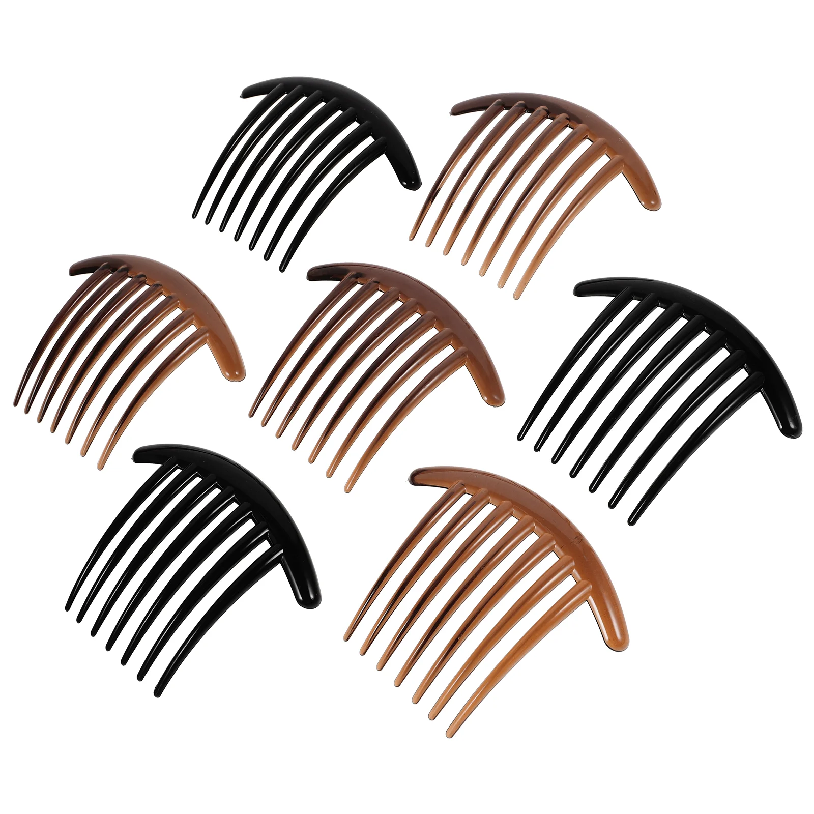 10 PCS Womens Barrettes for Hair Bobby Pins Acrylic Side Comb Wedding Claw Clips Roller