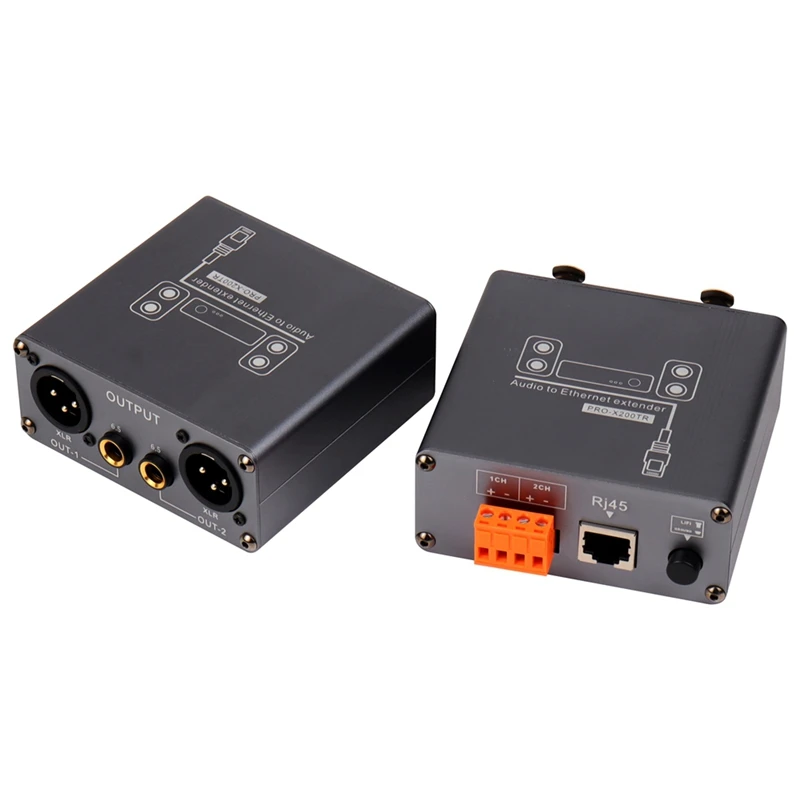 Super Sale 1Pair PRO-X200TR 2-Way XLR 6.5 Ethernet Extender