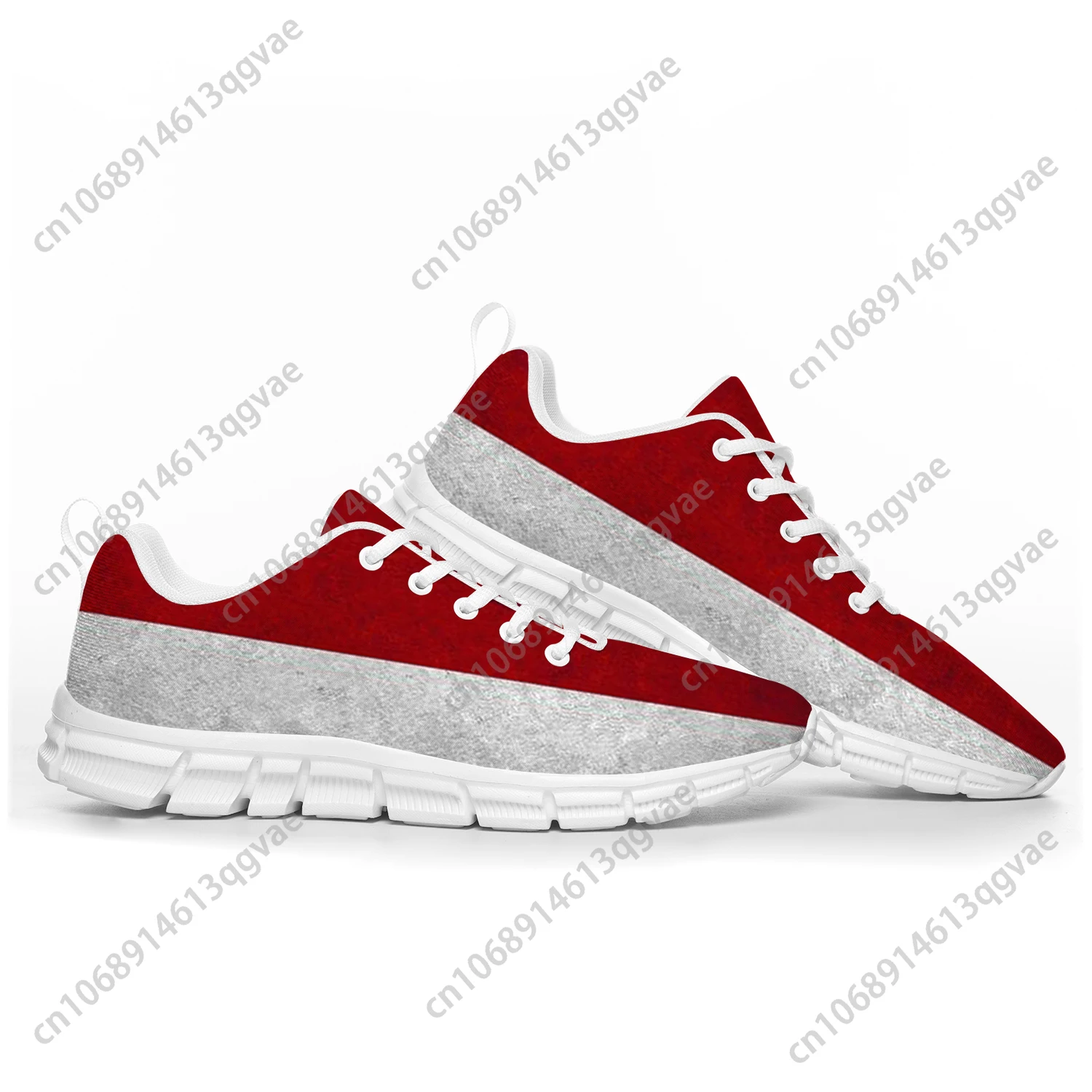 

Indonesian Flag Sports Shoes Mens Womens Teenager Kids Children Sneakers Indonesia Casual Custom High Quality Couple Shoes