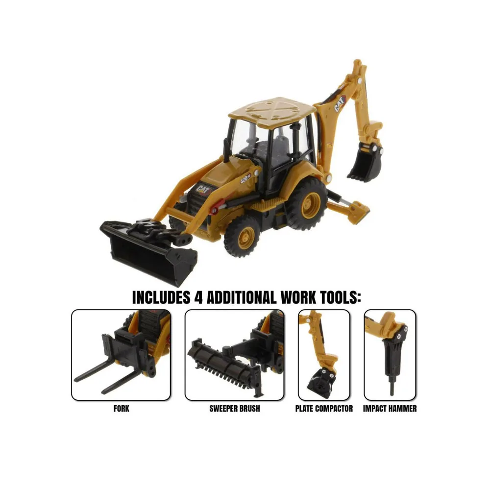 

1/64 Scale Alloy Toy Engineering Model DM - 420 XE - Excavator Boy's Birthday Gift Scene Decoration Metal (85765)