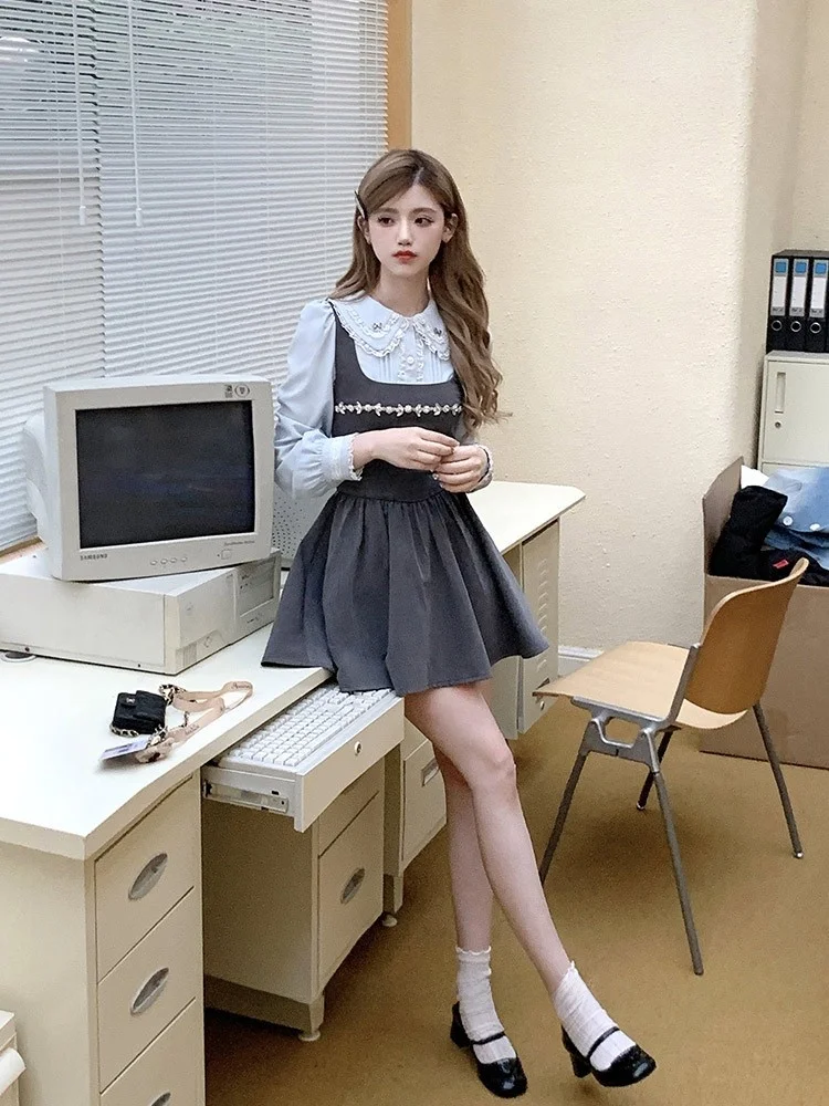 

Жилет с бриллиантами Acaine, с квадратным воротником, летняя одежда для девушек, модная одежда для молодых женщин, бренд Q750