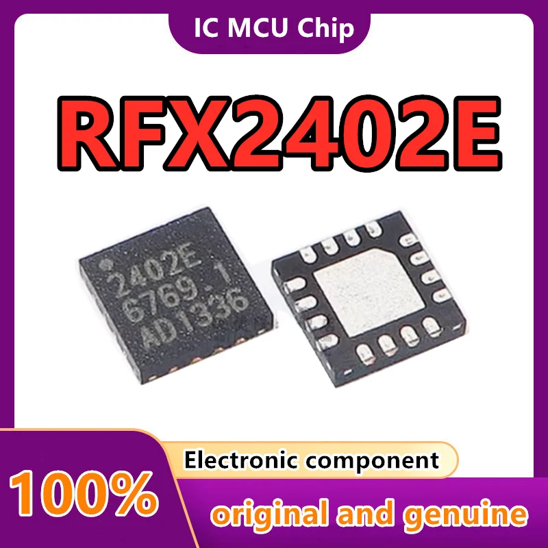 

10PCS/LOT RFX2402E 2402E QFN16 Brand New Original Factory flipper zero