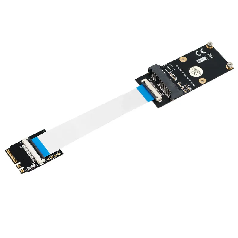 M.2 Ngff Key A/E/A+E To Mini PCI-E Adapter Fpc Cable Wifi Wireless Adpater Supp…