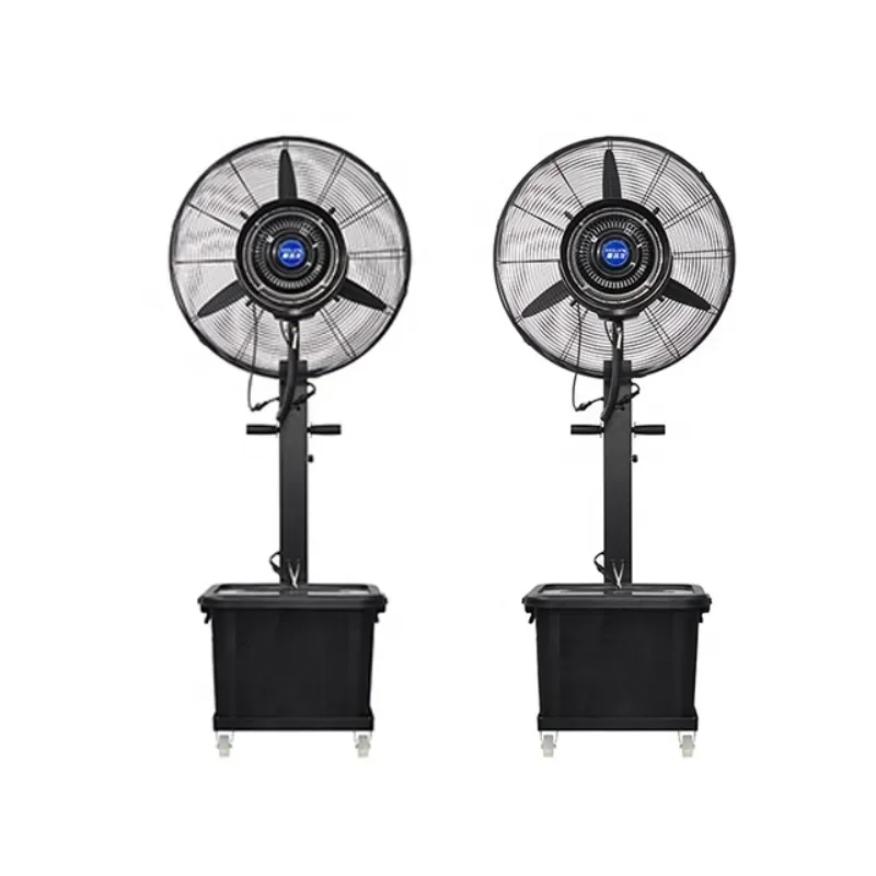 multi New Design Fixed 30 Inch 43L Water Tank Atomizer spray fans industri fan misting fans