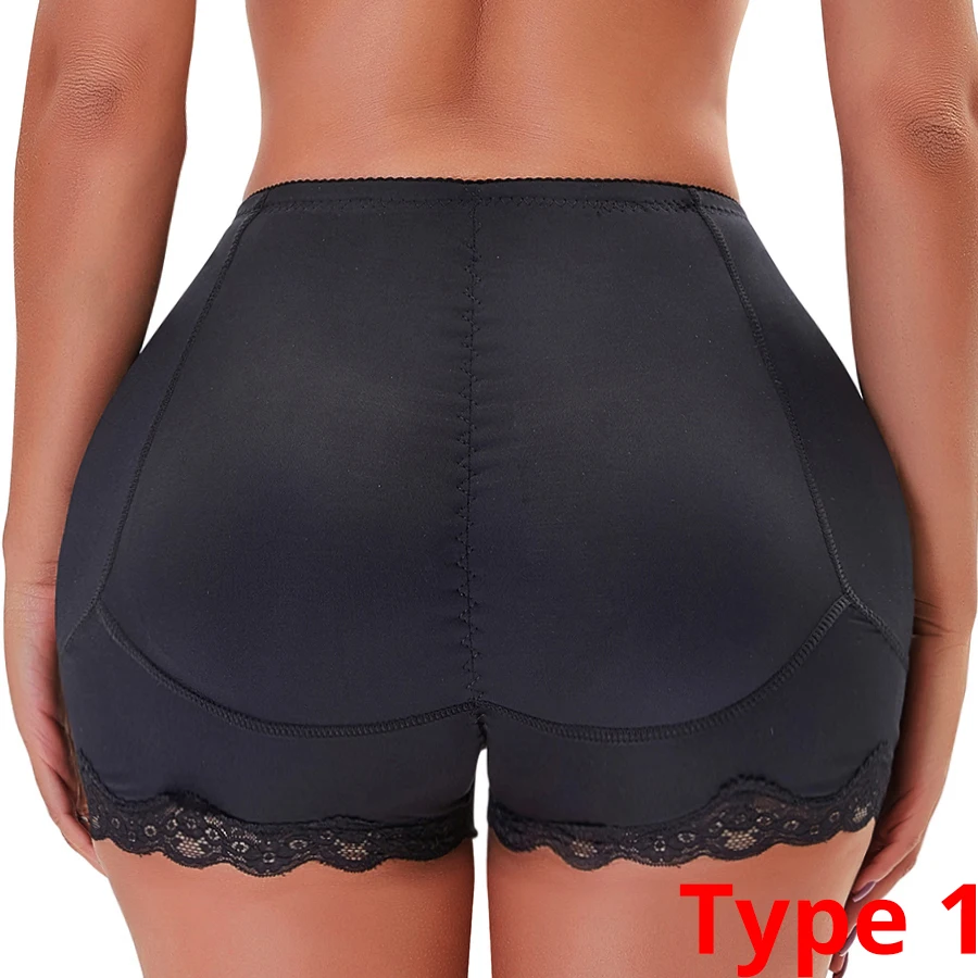 Women Hip Pads Fake Ass Butt Lifter Booties Enhancer Booty Buttocks Trimmer Waist Trainer Shapewear Body Tummy Shaper