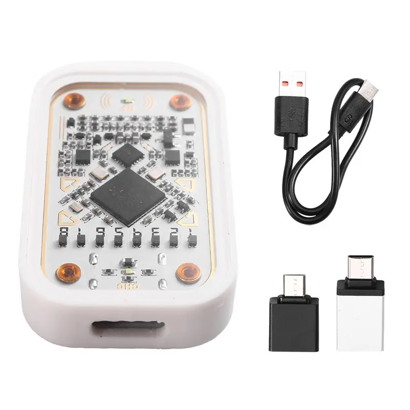 

Эмулятор RFID-чипов AS95-Acrylic Chameleon V3.0: считыватель-записыватель ID/IC 125 кГц/13,56 МГц, копировщик смарт-карт