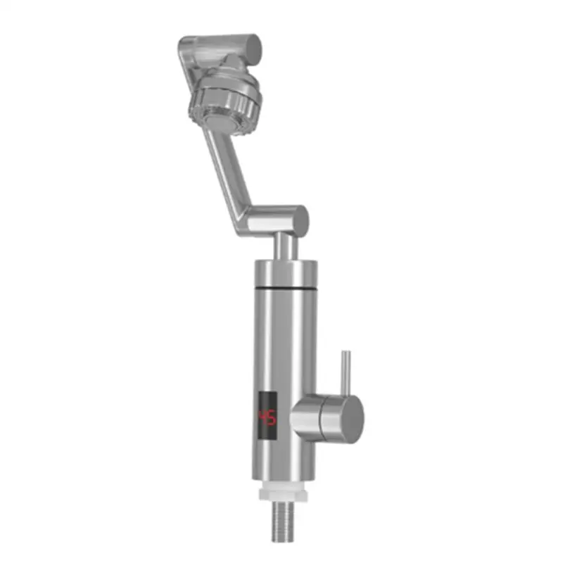 ASWUT-Digital Display 3000W Tap With 1080° Rotating Instant Instantaneous Water Heater For Home Use In European Socket Style EU