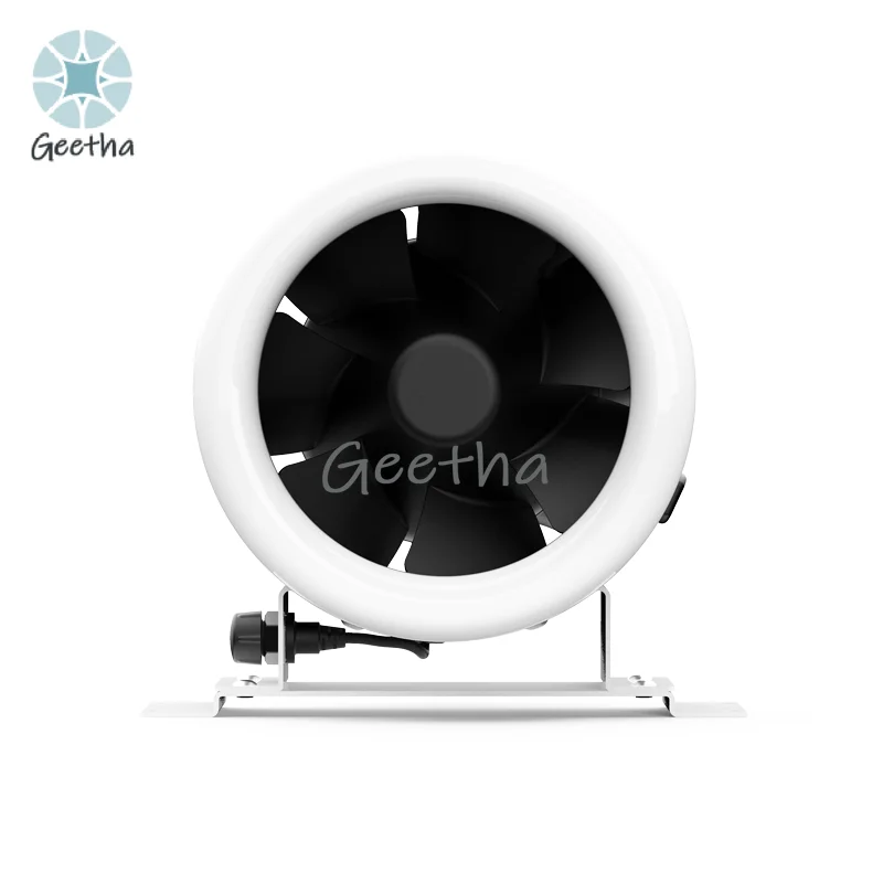 Ventilador de exaustão à prova de explosão sem escova de 75W 8 polegadas EC