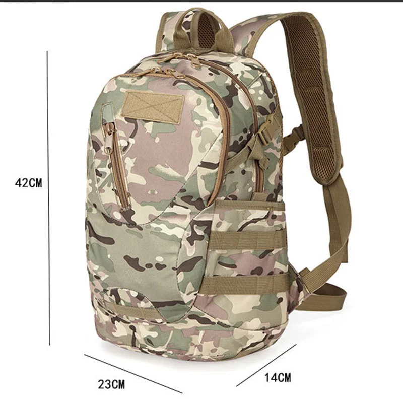 OULYLAN zaino tattico piccolo campeggio escursionismo zaino da campeggio borsa zaino da viaggio multifunzionale all\'aperto borse da trekking
